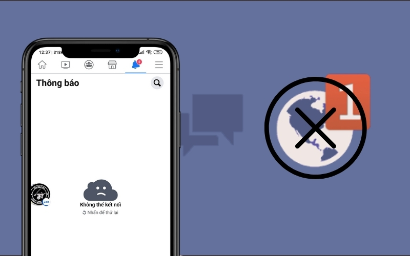 Lỗi không nhận được thông báo trên Facebook
